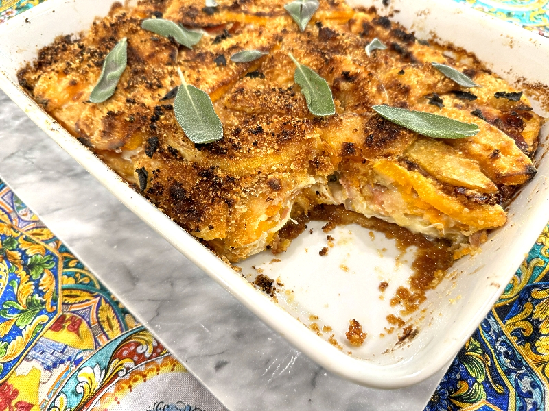 Butternut Squash Parmigiana  (2)