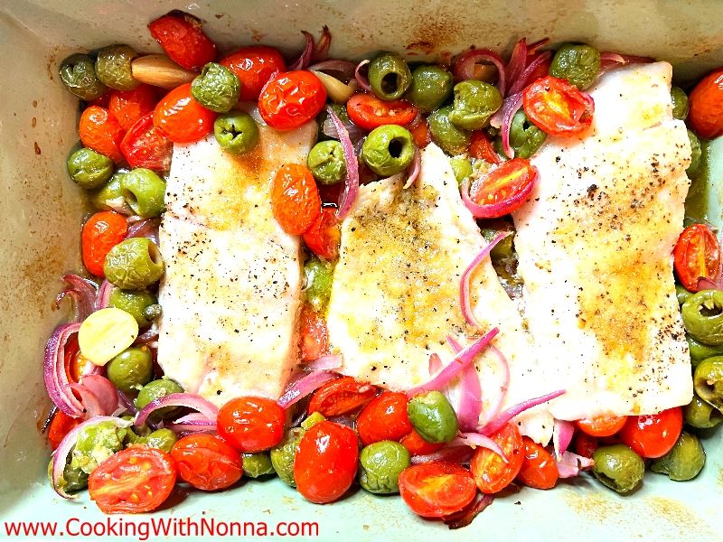 Sicilian Baked Fish