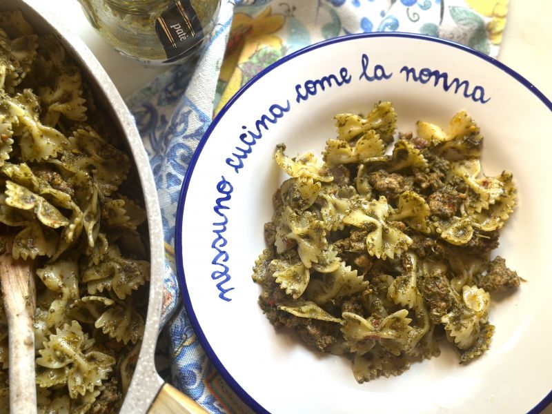 Farfalle with Broccoli Rabe Tapenade 