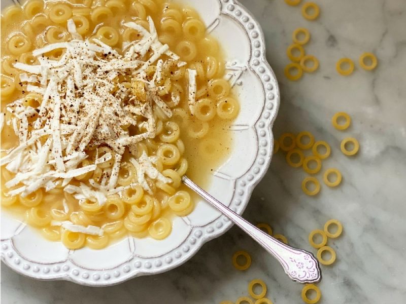 Anelletti Pastina with Ricotta Salata