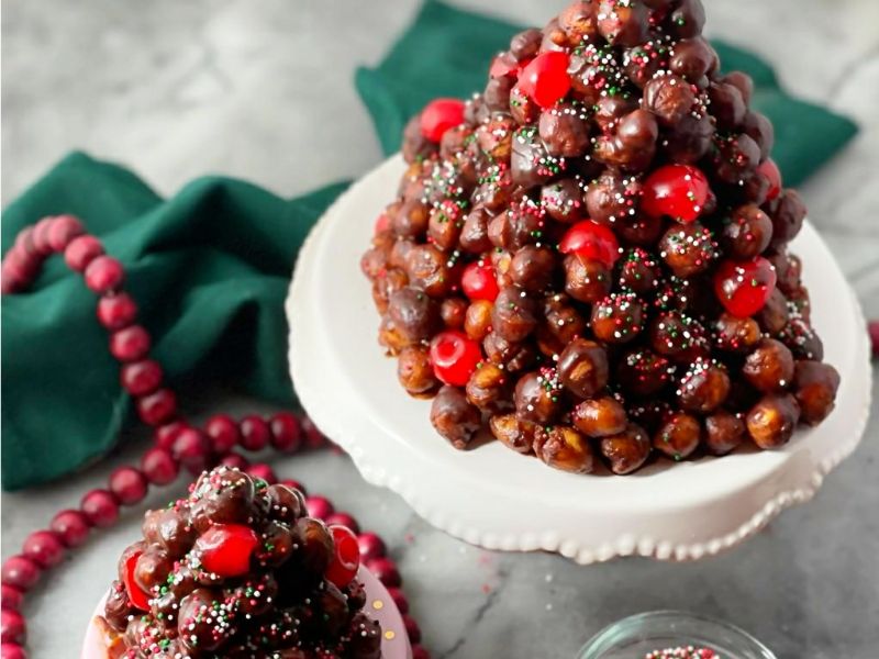 Chocolate Dipped Struffoli