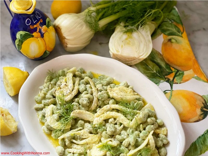 Fava Beans & Fennel Salad