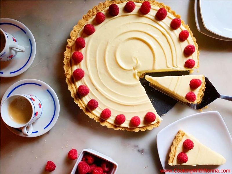 No-Bake Lemon Mascarpone Tart