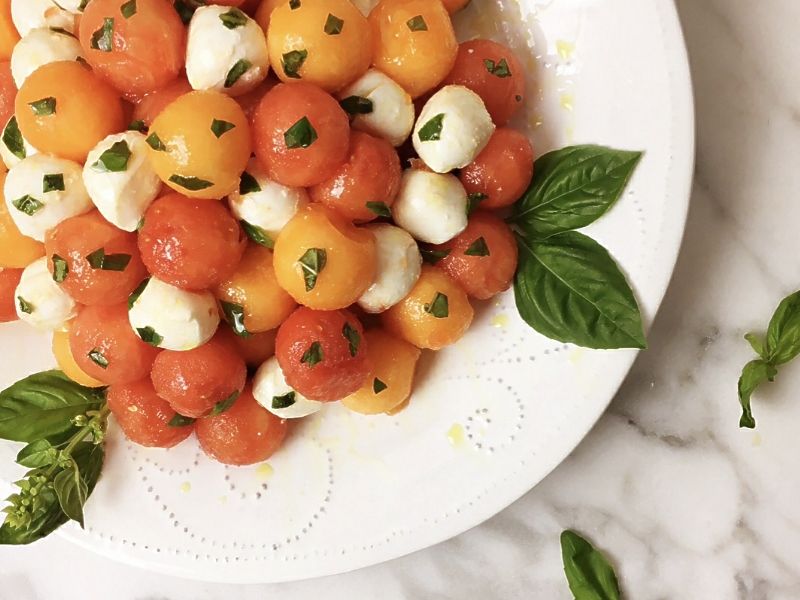 Melon Caprese Salad