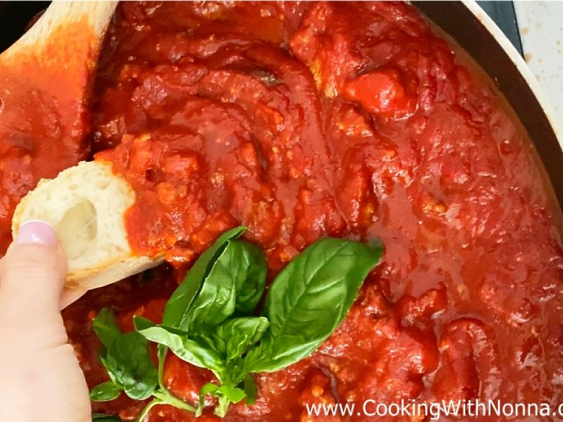 Nonna's Meat Sauce