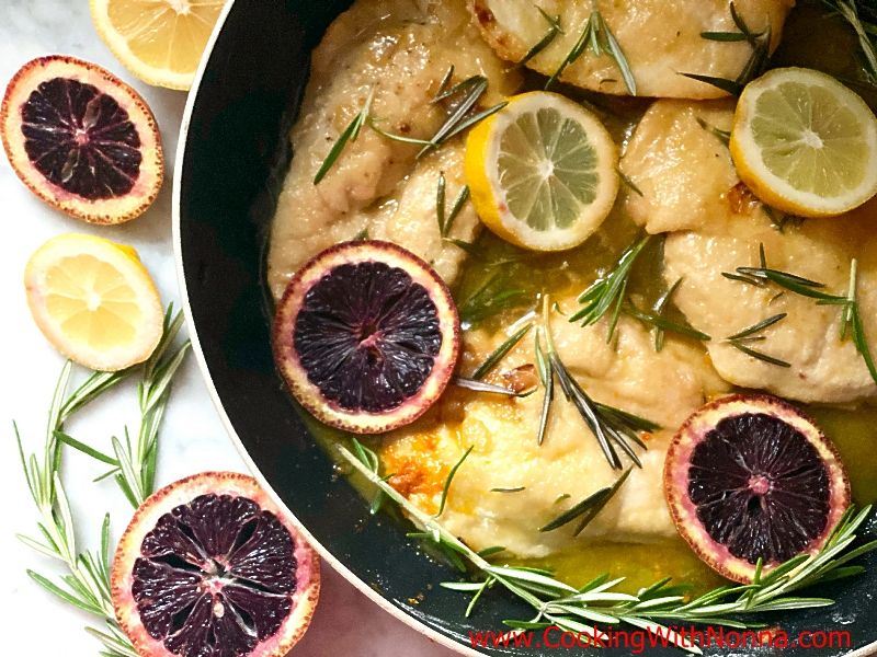 One Pan Citrus Chicken 