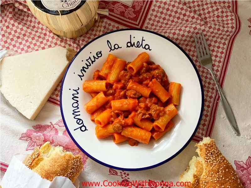 Rigatoni  alla Zozzona