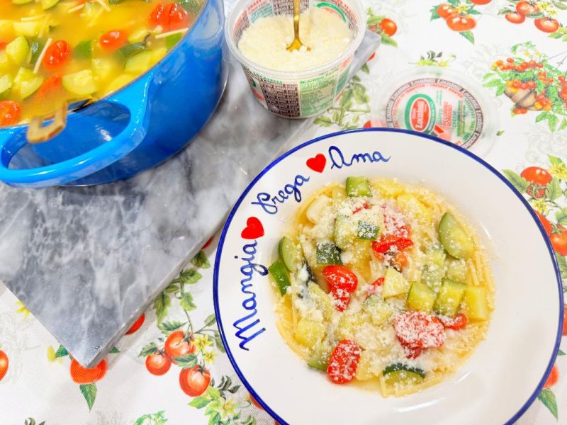 Summer Minestrina Soup