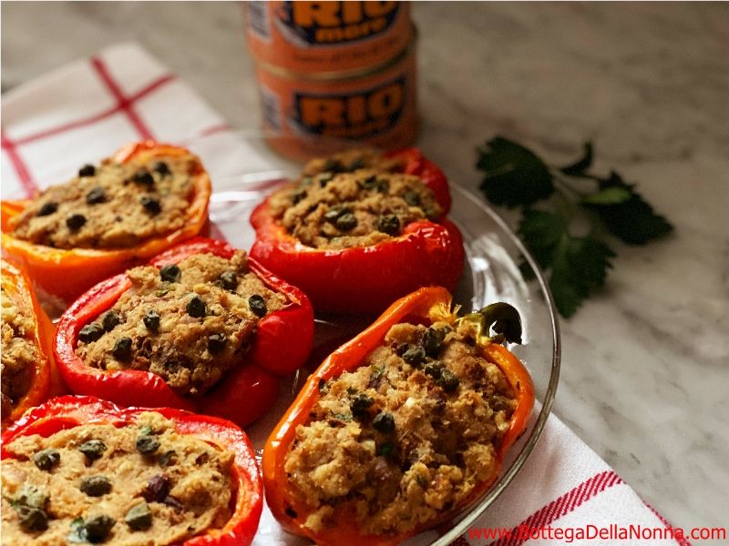 Tuna Stuffed Peppers