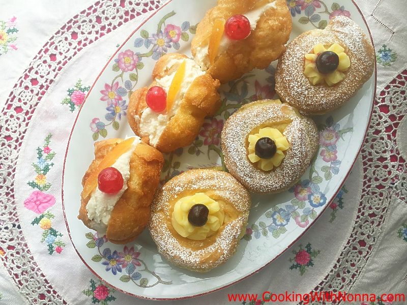 St. Joseph's Zeppole and Sfingi