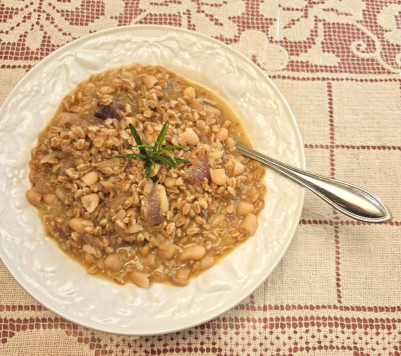 Farro with Cannellini Beans Farro with Cannellini Beans