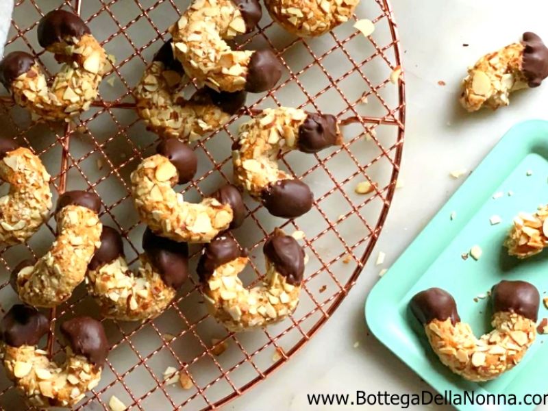 Almond Horn Cookies