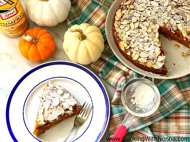 Pumpkin Almond Cake