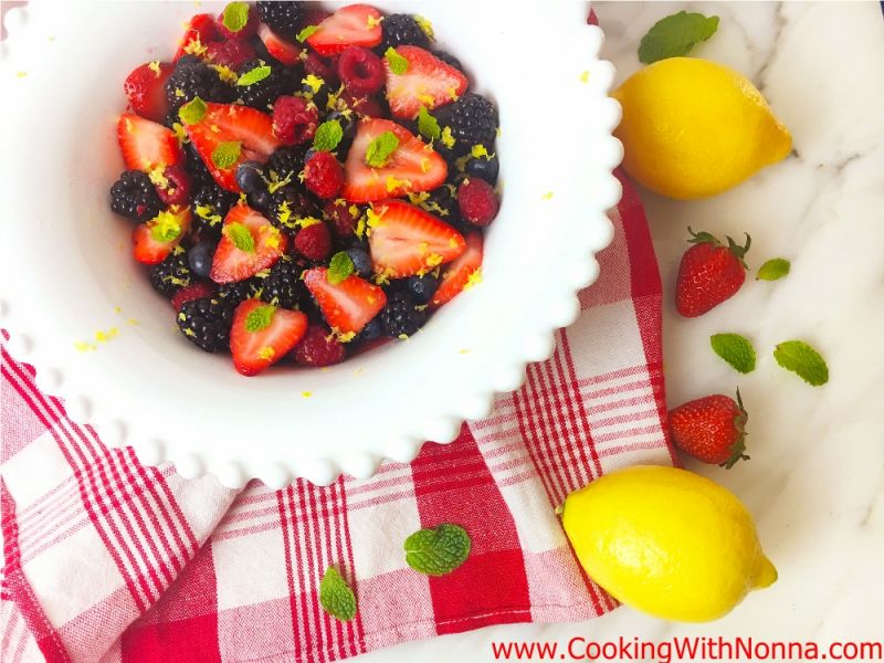 Summer Lemon Berry Salad