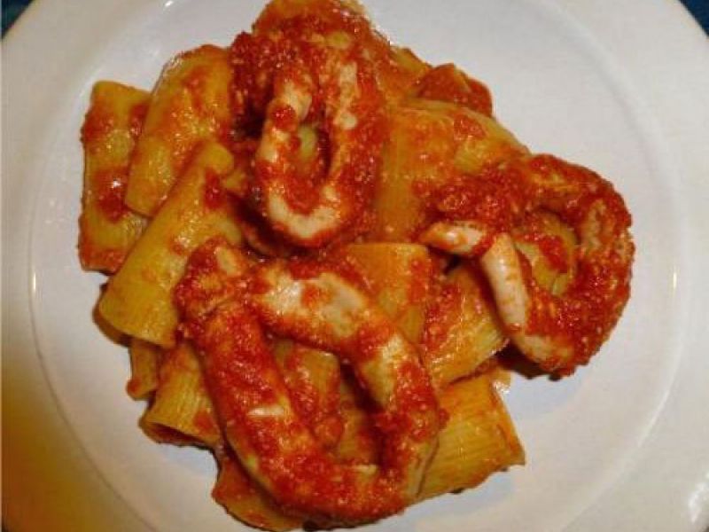 Rigatoni con La Pajata