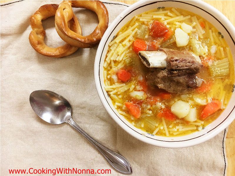 Bollito or Brodo di Carne - Meat Soup