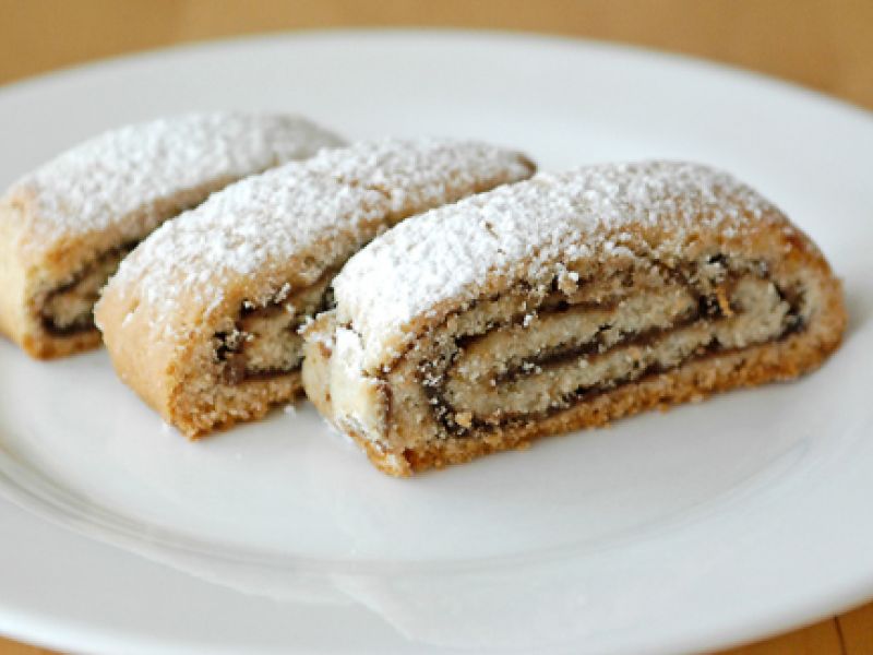 Nutella Rolled Cookies