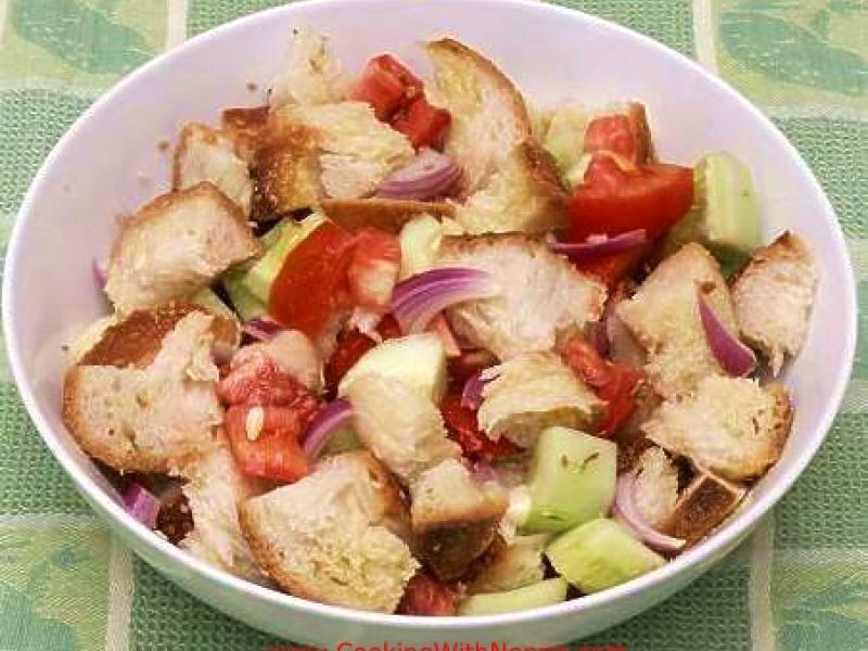 Cold Bread Salad - Cialledda