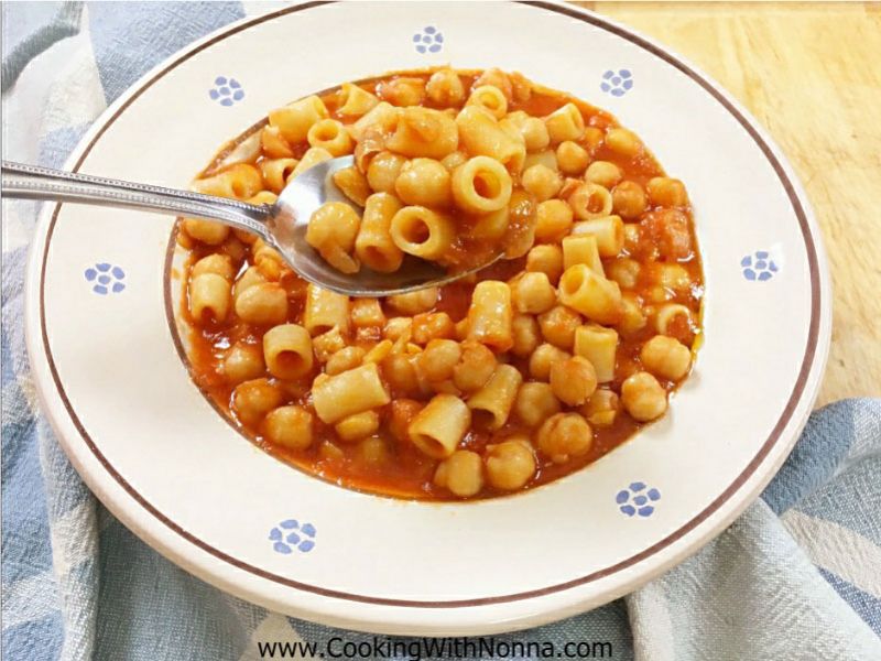 Pasta and Chickpeas - Pasta e Ceci