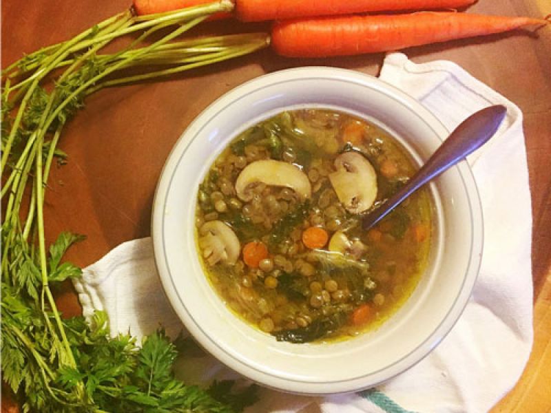 Rainy Day Lentil Soup