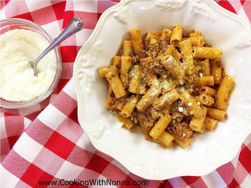 Rigatoni alla Papino Vito