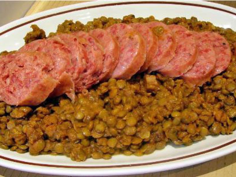 Cotechino with Lentils