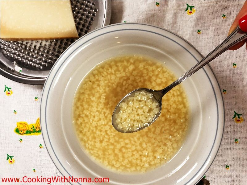 Stelline Pastina with Parmigiano 