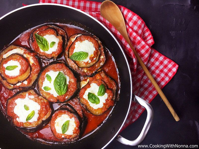 Stove Top Eggplant Parmigiana