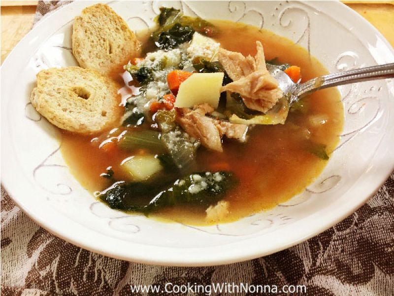 Turkey and Escarole Soup