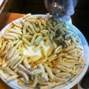 Homemade cavatelli