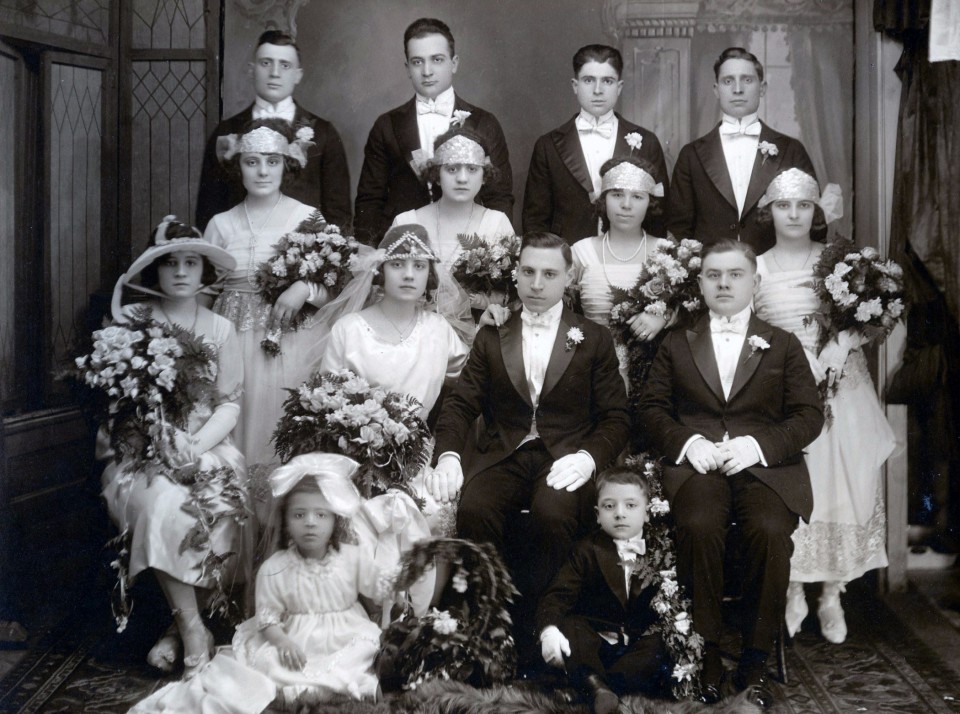 Bisnonna Rosa Trezza on her wedding day, 9/4/1920 somewhere in NYC. My Paternal nonna's mother. The Cornacchias were from Monteleone di Puglia, Avellino and the Trezzas from Mercogliano, Avellino.