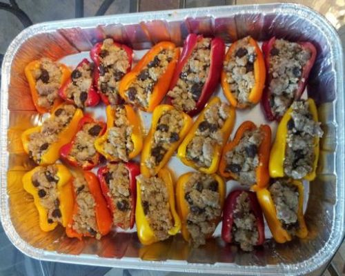 Stuffed Sweet Mini Peppers