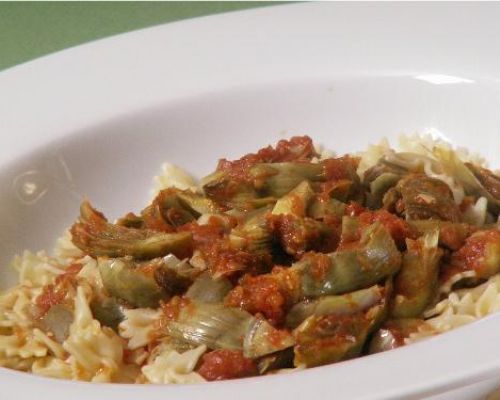 Farfalle with Artichoke Sauce